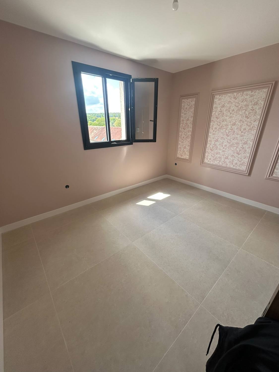 Fin de chantier Sens - chambre nettoyée